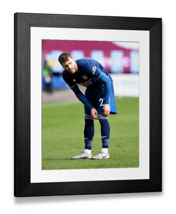 Framed Print : Burnley vs Arsenal: Empty Turf Moor Clash in Premier League Amidst Coronavirus Restrictions