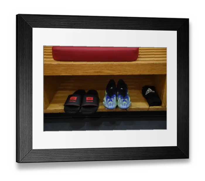 Framed Print : Arsenal v Tottenham Hotspur: Kieran Tierney's Empty Emirates Boots - Premier League 2021 (Behind Closed Doors) Framed Print : Arsenal v Tottenham Hotspur: Kieran Tierney's Empty Emirates Boots - Premier League 2021 (Behind Closed Doors)