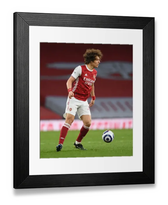 Framed Print : David Luiz Faces Off Against Tottenham: Arsenal vs. Tottenham Hotspur, Premier League 2020-21 Framed Print : David Luiz Faces Off Against Tottenham: Arsenal vs. Tottenham Hotspur, Premier League 2020-21