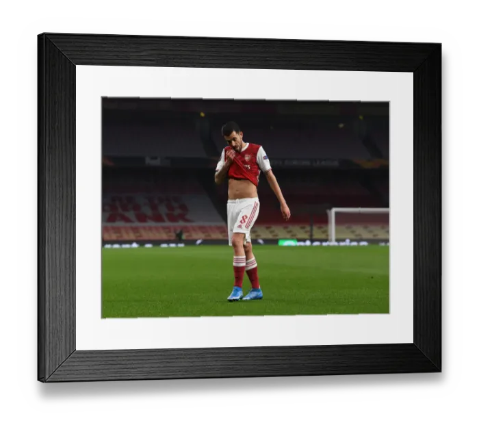 Framed Print : Empty Emirates: Dani Ceballos Plays On in COVID-19 Restrictions - Arsenal vs. Olympiacos, UEFA Europa League Framed Print : Empty Emirates: Dani Ceballos Plays On in COVID-19 Restrictions - Arsenal vs. Olympiacos, UEFA Europa League