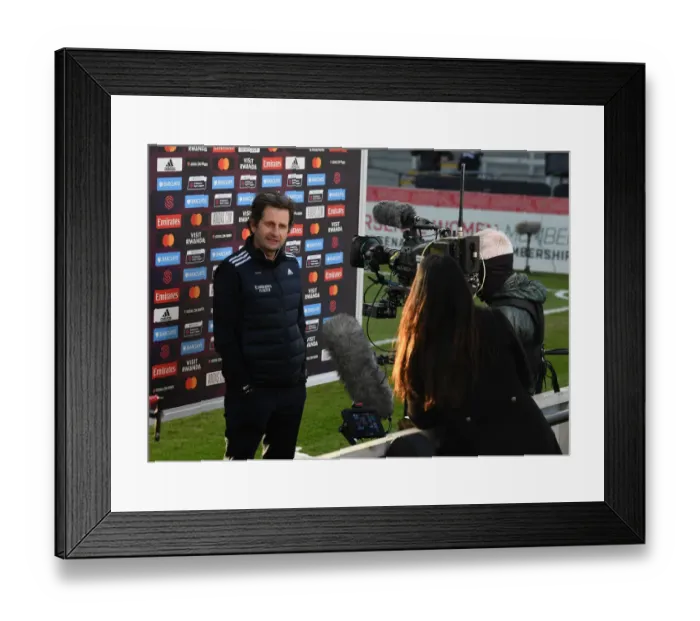 Framed Print : Arsenal Women vs Manchester United Women: Montemurro's Pre-Match Insights Amid FA WSL's Closed Doors (2021) Framed Print : Arsenal Women vs Manchester United Women: Montemurro's Pre-Match Insights Amid FA WSL's Closed Doors (2021)