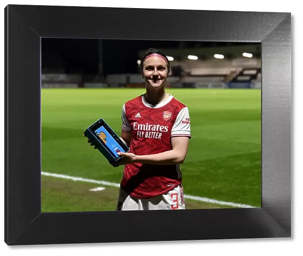Arsenal's Lotte Wubben-Moy Named Man of the Match in Empty-Stand Arsenal Women's Super League Victory over Manchester United