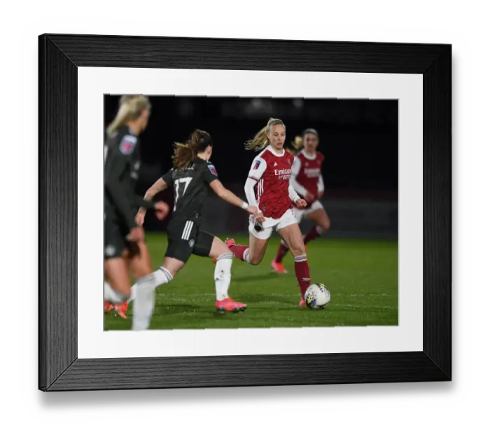 Framed Print : Arsenal Women vs Manchester United Women: Empty Meadow Park Clash in FA WSL Amid Coronavirus Restrictions (March 19, 2021) Framed Print : Arsenal Women vs Manchester United Women: Empty Meadow Park Clash in FA WSL Amid Coronavirus Restrictions (March 19, 2021)