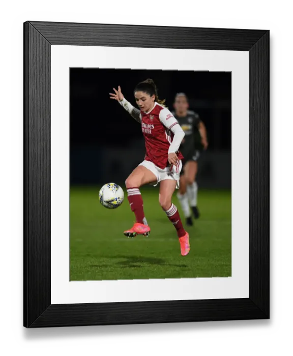 Framed Print : Arsenal Women vs Manchester United Women: Empty Meadow Park FA WSL Clash (March 19, 2021)