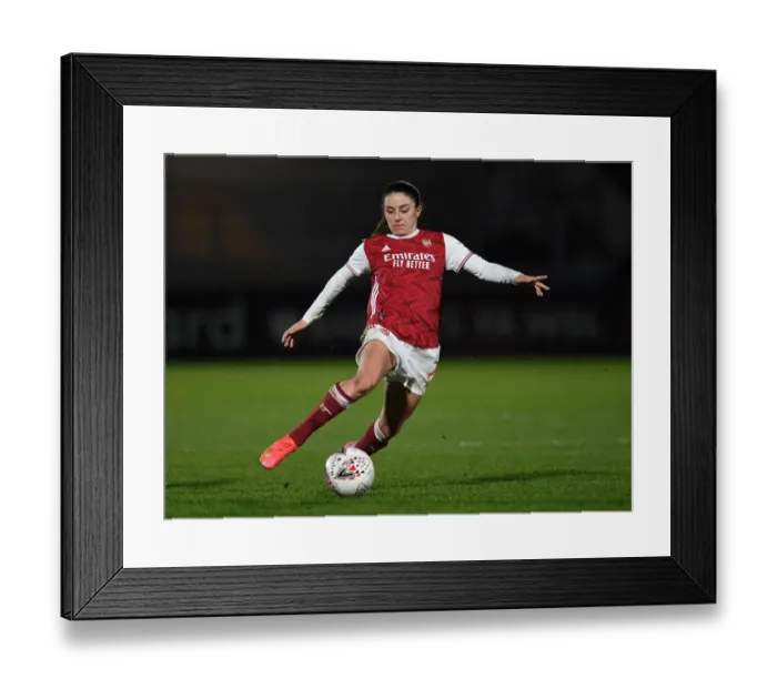 Framed Print : Arsenal Women vs Manchester United Women: Empty Meadow Park (March 19, 2021)