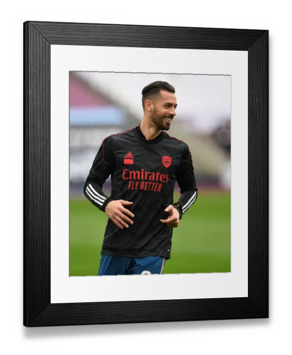 Framed Print : Pablo Mari Prepares for West Ham Showdown: Arsenal Defender's Focused Warm-Up Framed Print : Pablo Mari Prepares for West Ham Showdown: Arsenal Defender's Focused Warm-Up