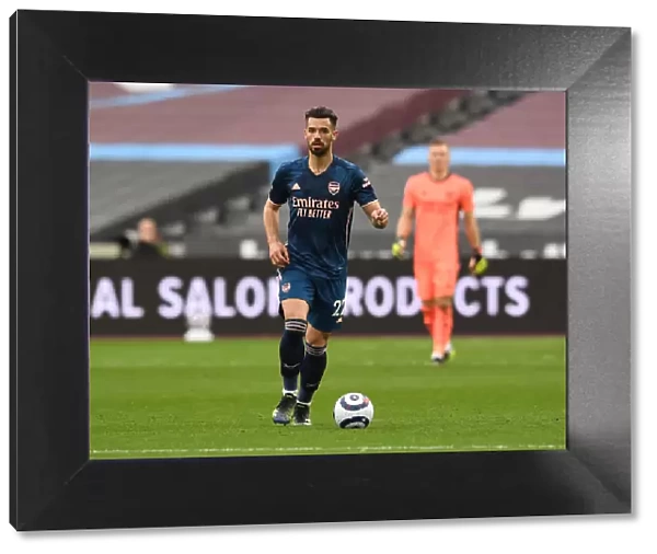 Pablo Mari in Action: Arsenal vs West Ham United, Premier League 2020-21