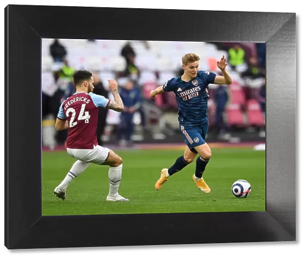 Martin Odegaard Darts Past Ryan Fredericks: West Ham vs Arsenal, Premier League 2020-21