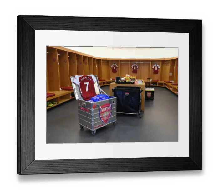 Framed Print : Honoring Rocastle: An Empty Emirates Faces Liverpool (2020-21) Framed Print : Honoring Rocastle: An Empty Emirates Faces Liverpool (2020-21)