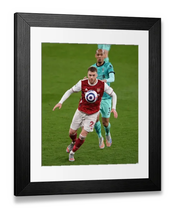 Framed Print : Intense Rivalry: Chambers vs. Fabinho - Arsenal vs. Liverpool (2020-21) Framed Print : Intense Rivalry: Chambers vs. Fabinho - Arsenal vs. Liverpool (2020-21)