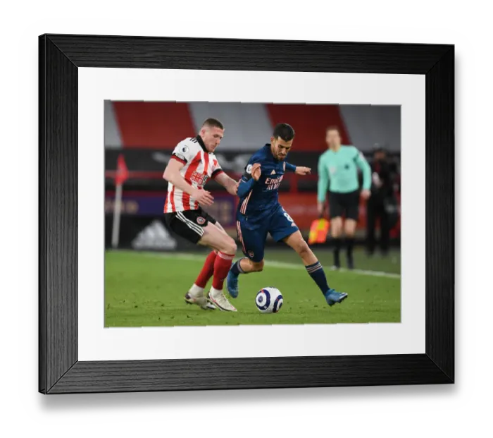 Framed Print : Sheffield United v Arsenal - Premier League