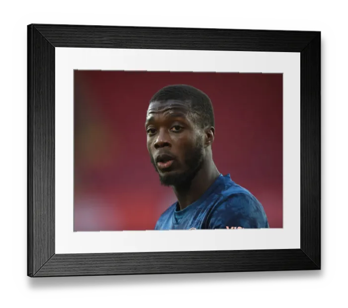 Framed Print : Pepe Leads Arsenal at Empty Bramall Lane: Sheffield United vs Arsenal, Premier League 2021 Framed Print : Pepe Leads Arsenal at Empty Bramall Lane: Sheffield United vs Arsenal, Premier League 2021
