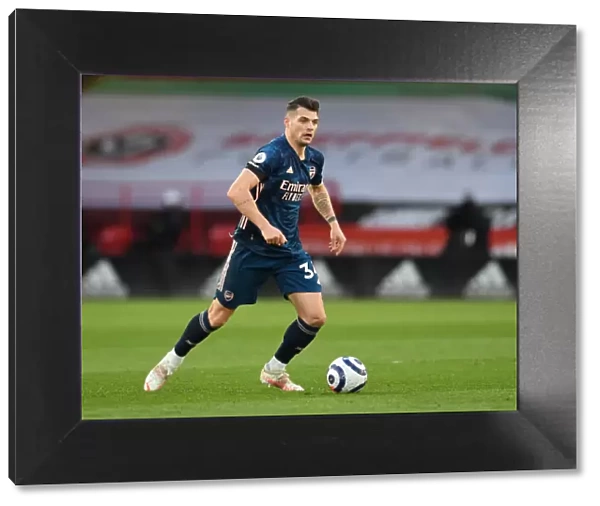 Granit Xhaka in Action: Arsenal's Midfield Maestro Shines Against Sheffield United, Premier League 2020-21