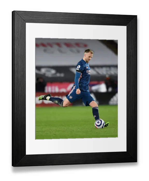 Framed Print : Rob Holding in Action: Arsenal's Defensive Battle at Sheffield United, Premier League 2020-21 Framed Print : Rob Holding in Action: Arsenal's Defensive Battle at Sheffield United, Premier League 2020-21