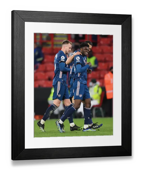 Framed Print : Thomas Partey's Triumph: Arsenal's 3-Goal Thrashing of Sheffield United (April 2021) Framed Print : Thomas Partey's Triumph: Arsenal's 3-Goal Thrashing of Sheffield United (April 2021)