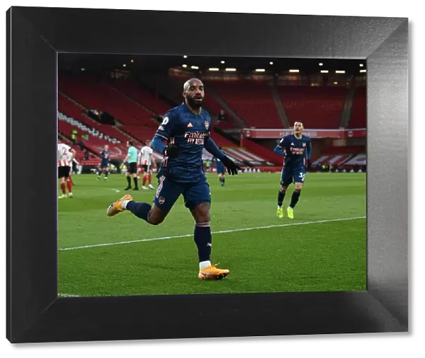 Alexandre Lacazette Scores First Goal: Arsenal's Triumph at Sheffield United, Premier League 2020-21