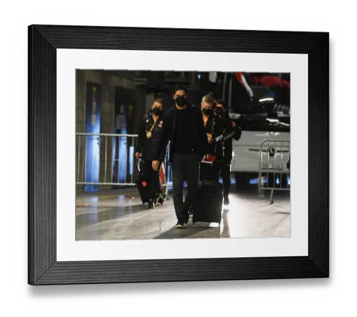 Framed Print : Arsenal's Mikel Arteta Arrives at Empty Eden Arena for Slavia Praha Showdown - UEFA Europa League Quarterfinal, Prague Framed Print : Arsenal's Mikel Arteta Arrives at Empty Eden Arena for Slavia Praha Showdown - UEFA Europa League Quarterfinal, Prague