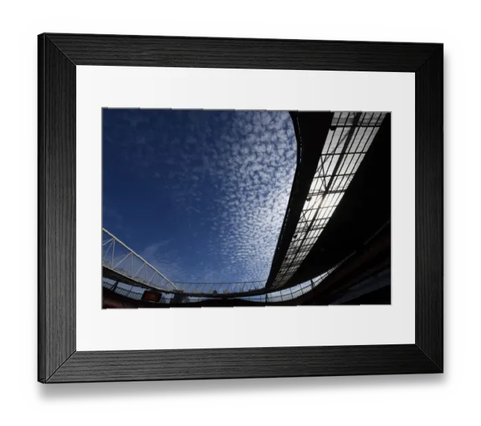 Framed Print : Arsenal vs Fulham, Premier League 2020-21: Empty Emirates Stadium Framed Print : Arsenal vs Fulham, Premier League 2020-21: Empty Emirates Stadium