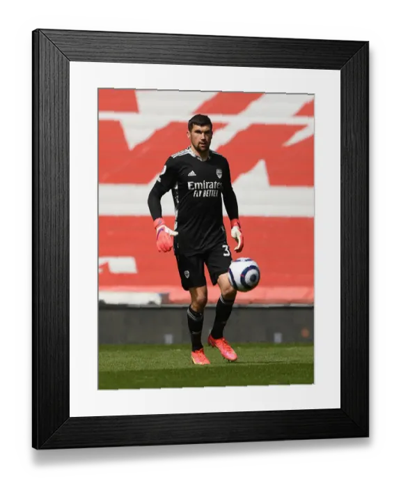 Framed Print : Empty Emirates: Arsenal vs Fulham Showdown in the Premier League (April 2021) Framed Print : Empty Emirates: Arsenal vs Fulham Showdown in the Premier League (April 2021)