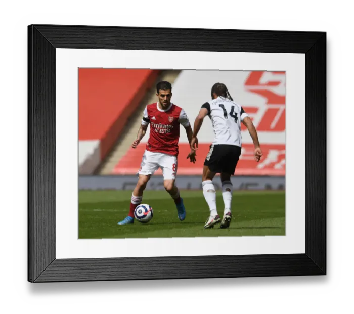Framed Print : Arsenal's Dani Ceballos at Emirates Stadium: Arsenal v Fulham, 2021-22 Premier League (Behind Closed Doors) Framed Print : Arsenal's Dani Ceballos at Emirates Stadium: Arsenal v Fulham, 2021-22 Premier League (Behind Closed Doors)