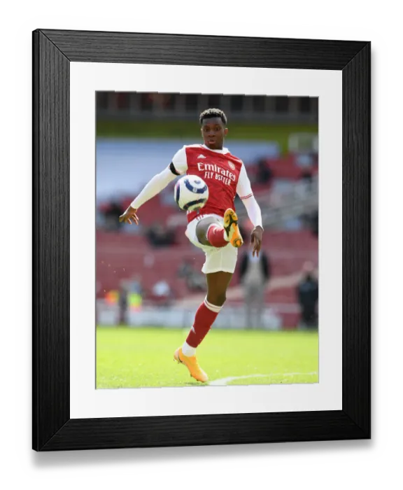 Framed Print : Arsenal's Eddie Nketiah in Action Against Fulham: 2020-21 Premier League, Emirates Stadium (Behind Closed Doors) Framed Print : Arsenal's Eddie Nketiah in Action Against Fulham: 2020-21 Premier League, Emirates Stadium (Behind Closed Doors)