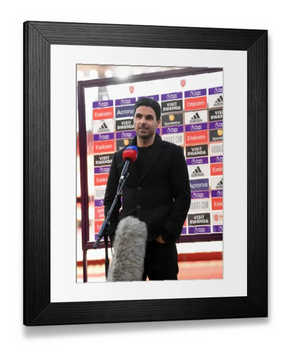 Framed Print : Mikel Arteta: Arsenal Manager Prepares for Arsenal vs. Everton Showdown at Emirates Stadium Framed Print : Mikel Arteta: Arsenal Manager Prepares for Arsenal vs. Everton Showdown at Emirates Stadium