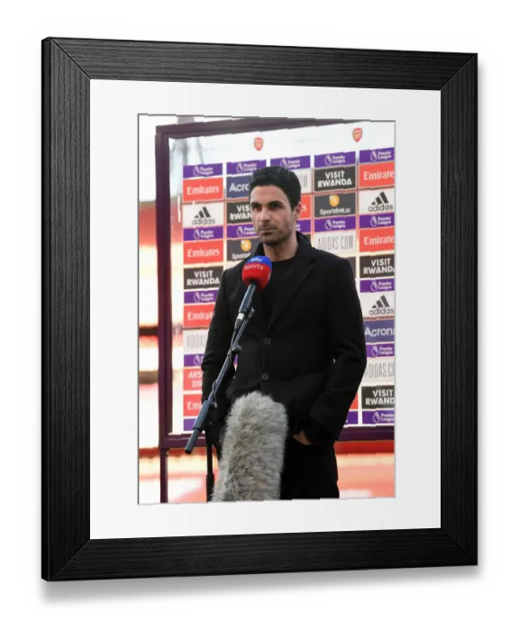 Framed Print : Mikel Arteta: Arsenal Manager Gears Up for Arsenal vs. Everton Clash Framed Print : Mikel Arteta: Arsenal Manager Gears Up for Arsenal vs. Everton Clash