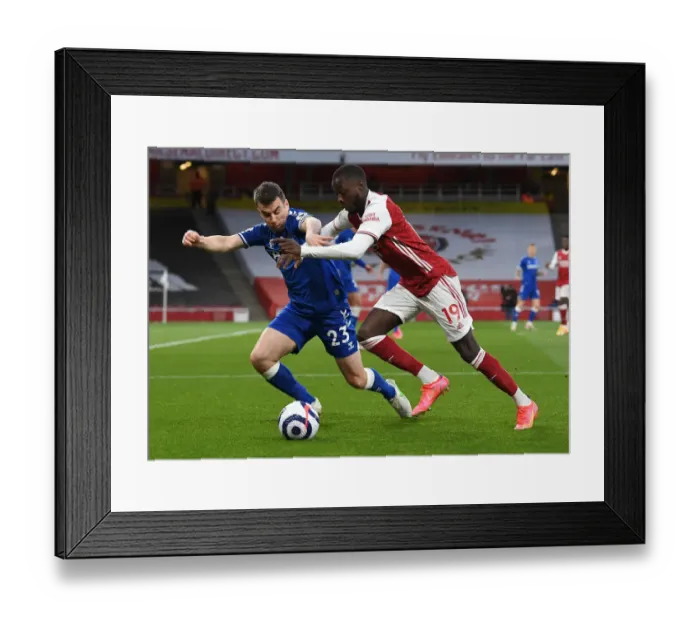 Framed Print : Pepe vs. Coleman: A Premier League Rivalry Ignites at Arsenal vs. Everton Framed Print : Pepe vs. Coleman: A Premier League Rivalry Ignites at Arsenal vs. Everton