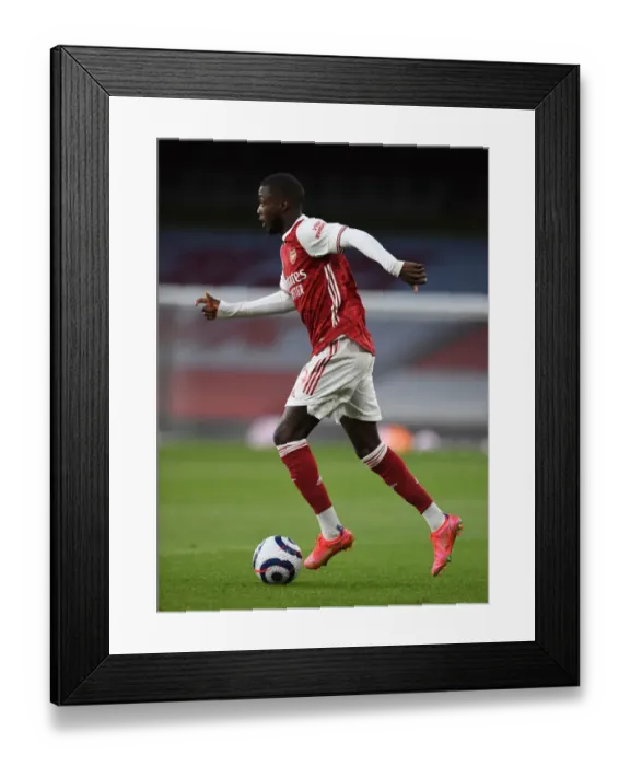 Framed Print : Pepe in Action: Arsenal vs Everton, Premier League 2020-21 Framed Print : Pepe in Action: Arsenal vs Everton, Premier League 2020-21