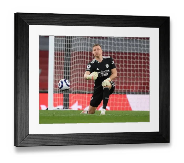 Framed Print : Focused Leno in Action: Arsenal vs Everton, Premier League 2020-21 Framed Print : Focused Leno in Action: Arsenal vs Everton, Premier League 2020-21