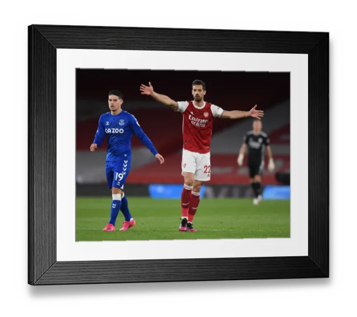 Framed Print : Arsenal's Pablo Mari in Action: Arsenal vs. Everton, Premier League 2020-21 Framed Print : Arsenal's Pablo Mari in Action: Arsenal vs. Everton, Premier League 2020-21