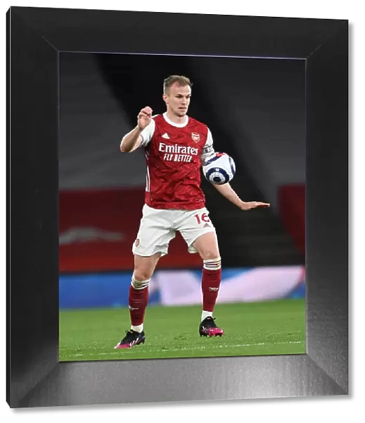 Rob Holding in Action: Arsenal vs. Everton, Premier League 2020-21