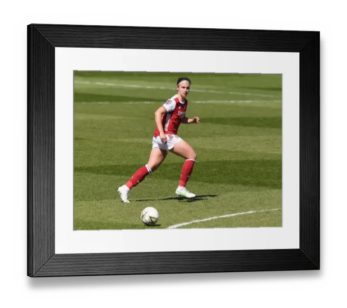 Framed Print : Arsenal Women vs Brighton: Empty Meadow Park (FA WSL, April 2021)