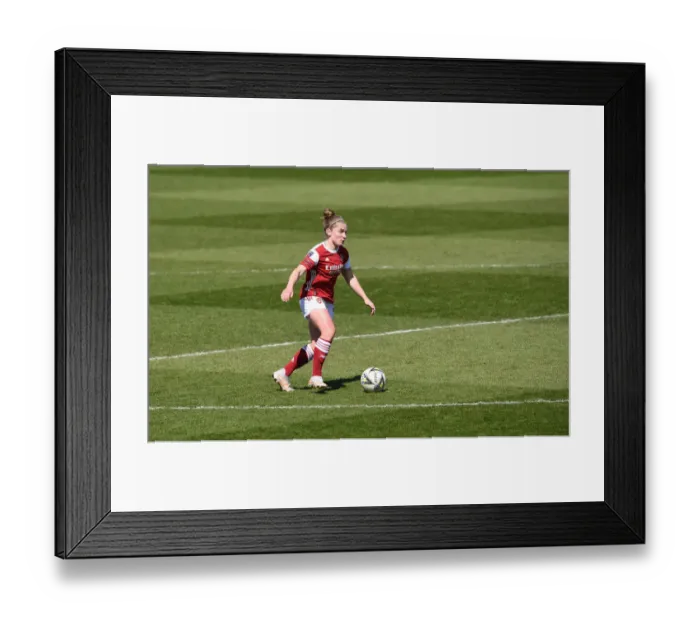 Framed Print : Arsenal Women vs Brighton: FA WSL Match in Empty Stands (April 2021) Framed Print : Arsenal Women vs Brighton: FA WSL Match in Empty Stands (April 2021)