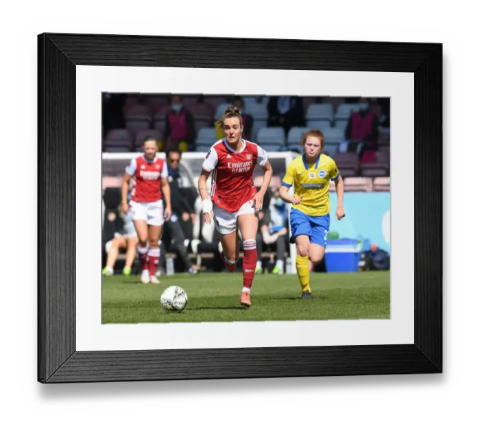 Framed Print : Arsenal Women vs Brighton & Hove Albion: Empty Meadow Park - FA WSL Match (April 2021) Framed Print : Arsenal Women vs Brighton & Hove Albion: Empty Meadow Park - FA WSL Match (April 2021)