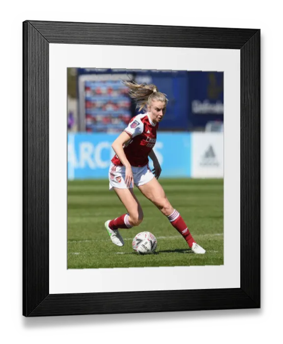 Framed Print : Arsenal Women vs Brighton: Empty FA WSL Match at Meadow Park (2020-21)