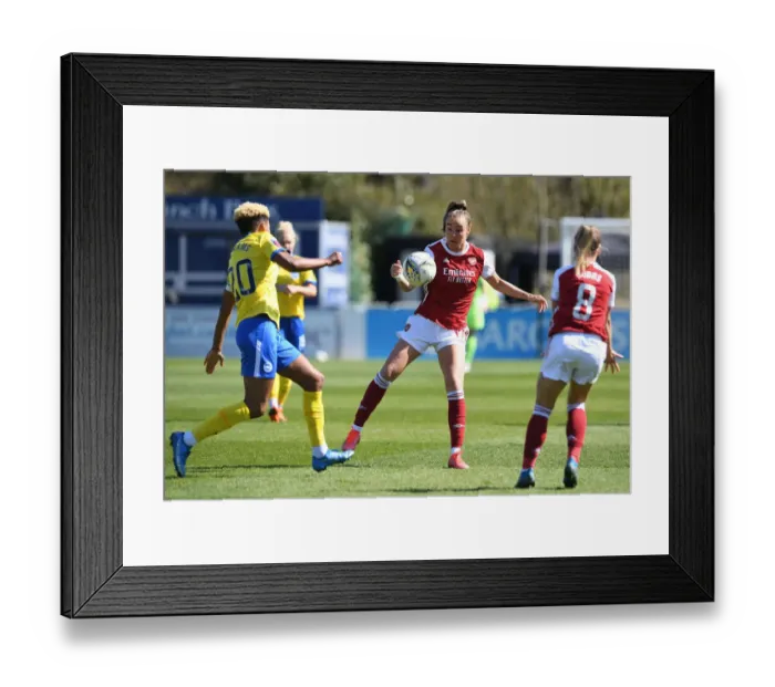 Framed Print : Arsenal Women vs Brighton & Hove Albion: Empty Meadow Park in FA WSL Amid Coronavirus Pandemic Framed Print : Arsenal Women vs Brighton & Hove Albion: Empty Meadow Park in FA WSL Amid Coronavirus Pandemic
