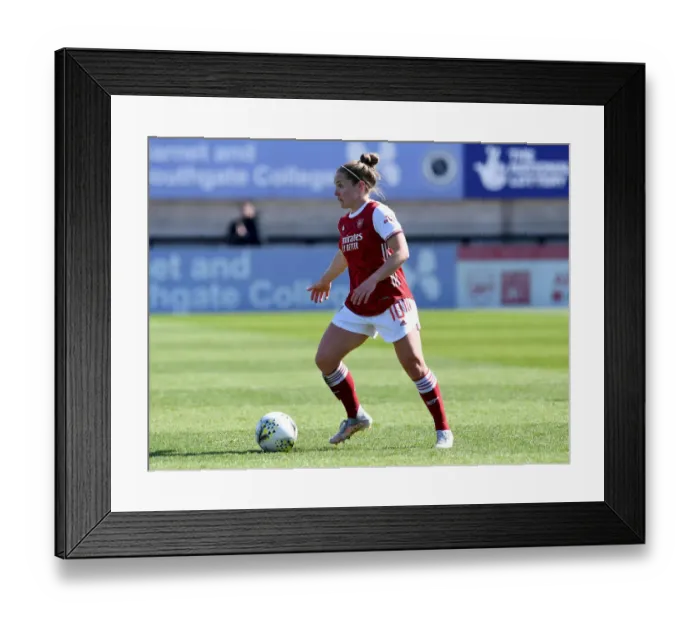 Framed Print : Arsenal's Kim Little Scores in Empty Meadow Park: Arsenal Women's FA WSL Triumph Over Brighton & Hove Albion (2021) Framed Print : Arsenal's Kim Little Scores in Empty Meadow Park: Arsenal Women's FA WSL Triumph Over Brighton & Hove Albion (2021)