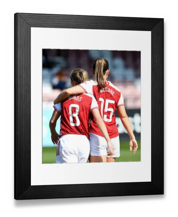Framed Print : Arsenal Women's Victory: Jordan Nobbs Scores in Empty FA WSL Match Against Brighton Framed Print : Arsenal Women's Victory: Jordan Nobbs Scores in Empty FA WSL Match Against Brighton