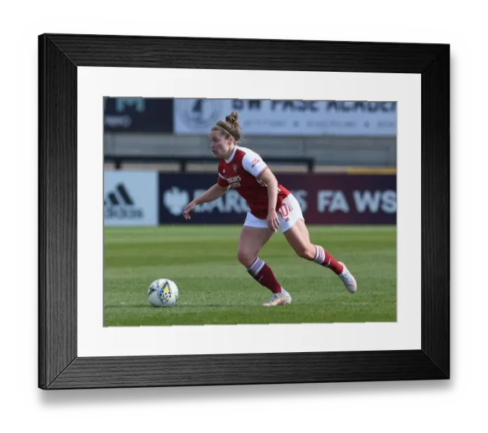 Framed Print : Arsenal Women vs Brighton & Hove Albion: FA WSL Clash in Empty Stands (April 2021) Framed Print : Arsenal Women vs Brighton & Hove Albion: FA WSL Clash in Empty Stands (April 2021)
