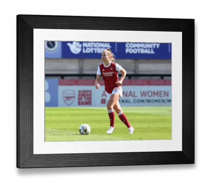 Framed Print : Arsenal Women vs Brighton & Hove Albion: Empty FA WSL Match (April 2021)
