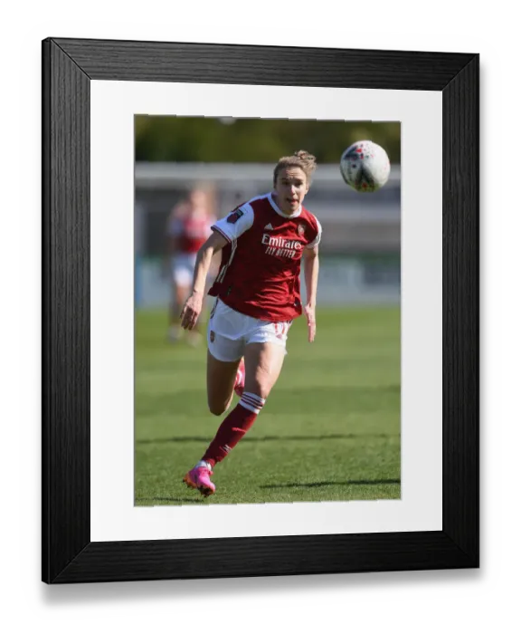 Framed Print : Arsenal's Miedema Scores in Empty Meadow Park: Arsenal Women Triumph Over Brighton in FA WSL Match Framed Print : Arsenal's Miedema Scores in Empty Meadow Park: Arsenal Women Triumph Over Brighton in FA WSL Match