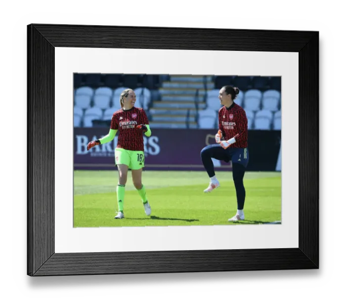 Framed Print : Arsenal Women vs Brighton & Hove Albion: Empty FA WSL Stadium (2020-21)