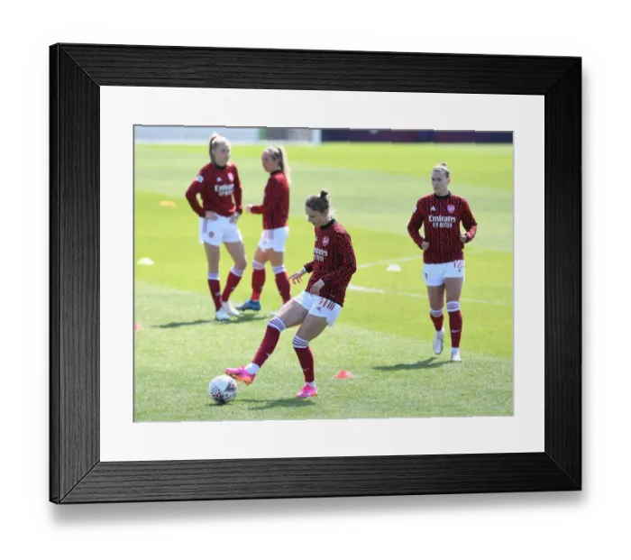 Framed Print : Arsenal's Vivianne Miedema Prepares for Brighton Clash in Empty Meadow Park (Arsenal Women vs Brighton & Hove Albion, FA WSL 2021) Framed Print : Arsenal's Vivianne Miedema Prepares for Brighton Clash in Empty Meadow Park (Arsenal Women vs Brighton & Hove Albion, FA WSL 2021)