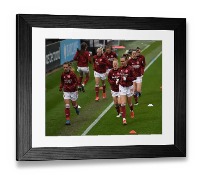 Framed Print : Arsenal Women v West Ham United Women - Barclays FA Womens Super League Framed Print : Arsenal Women v West Ham United Women - Barclays FA Womens Super League
