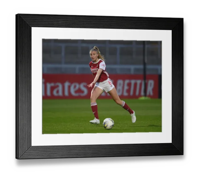 Framed Print : Arsenal Women vs. West Ham United Women: Empty Meadow Park FA WSL Clash (April 2021)