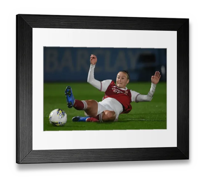 Framed Print : Arsenal Women vs. West Ham United Women: 2021 FA WSL Match at Empty Meadow Park Framed Print : Arsenal Women vs. West Ham United Women: 2021 FA WSL Match at Empty Meadow Park