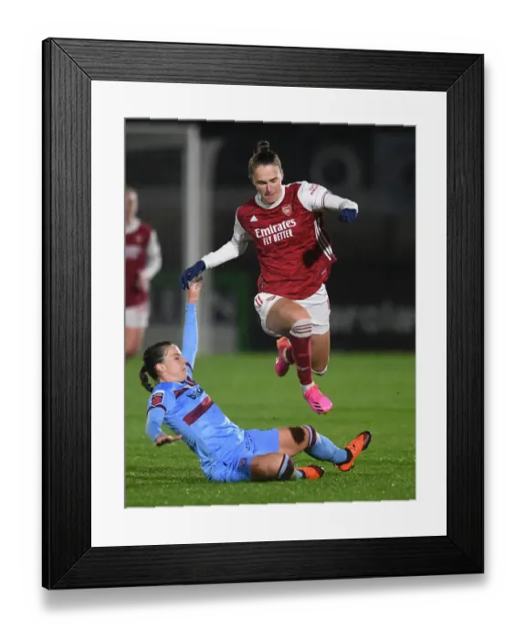 Framed Print : Empty Meadow Park Showdown: A Head-to-Head Battle Between Vivianne Miedema and Cecile Kvamme in the FA WSL Framed Print : Empty Meadow Park Showdown: A Head-to-Head Battle Between Vivianne Miedema and Cecile Kvamme in the FA WSL