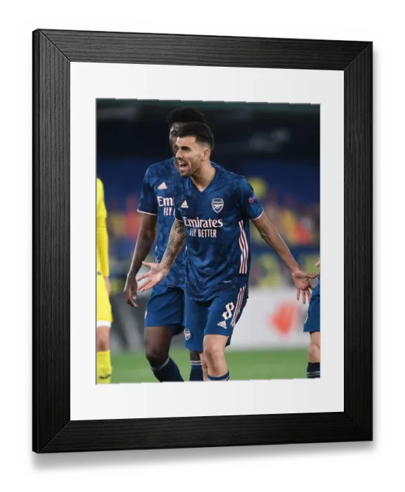 Framed Print : Dani Ceballos Red Card: Arsenal's Europa League Semi-Final Agony vs. Villarreal Framed Print : Dani Ceballos Red Card: Arsenal's Europa League Semi-Final Agony vs. Villarreal