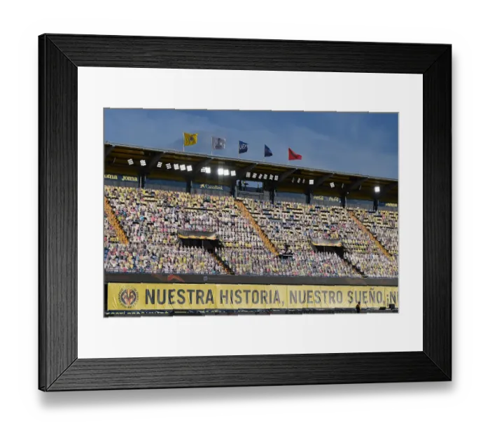 Framed Print : UEFA Europa League Semi-Final: Arsenal vs. Villarreal at Empty Estadio de la Ceramica (2021) Framed Print : UEFA Europa League Semi-Final: Arsenal vs. Villarreal at Empty Estadio de la Ceramica (2021)